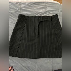 Ganni Pinstripe Skirt